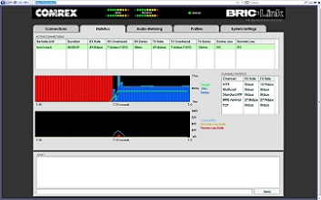 BRIC-Link browser interface "Network Monitoring" 