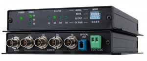 V-3360 Series: 3G/HD/SD-SDI Video with 4x AES/EBU Inputs